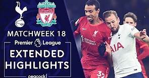 Tottenham Hotspur v. Liverpool | PREMIER LEAGUE HIGHLIGHTS | 12/19/2021 | NBC Sports