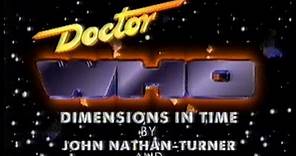 Doctor Who: Dimensions In Time - 1993 Children In Need