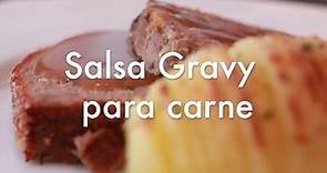 Salsa Gravy para carnes - Recetas de Cocina ✅