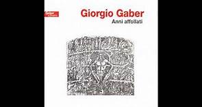 Giorgio Gaber - Il dilemma (4 - CD2)