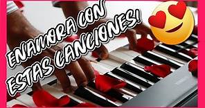 Cómo TOCAR BALADAS Románticas En El PIANO 😍🎹🎶 3 Canciones FÁCILES