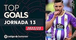 Todos los goles de la jornada 13 de LaLiga Santander 2022/2023