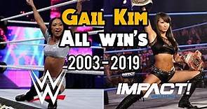 Gail Kim - All win's in Career | WWE, IMPACT WRESTLING, TNA, OVW | 2003-2019 |