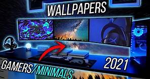 ESTOS SON LOS MEJORES WALLPAPERS PARA TU PC 2021 MINIMALISTAS ULTRAWIDE WIDESCREEN 4K 1080P (FULLHD)