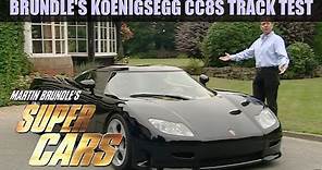 Koenigsegg CC8S Track Test | Martin Brundle's Supercars