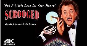 Scrooged (1988) "Put A Little Love In Your Heart" Annie Lennox & Al Green, 4K Up-scaling & HQ Sound