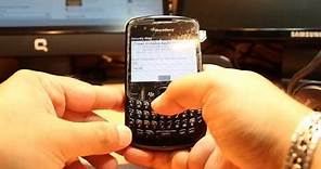 Hard Factory Reset to BlackBerry curve 8520