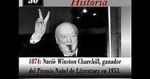 30 de Noviembre 1874, Nació Winston Churchill, ganador del Premio Nobel de Literatura en 1953