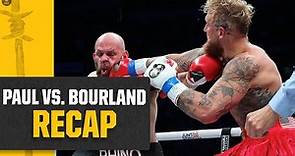 Jake Paul PICKS APART Ryan Bourland, WINS in first-round TKO | Fight Recap | CBS Sports