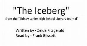 "The Iceberg" by Zelda Sayre (aka Zelda Fitzgerald), 1918.