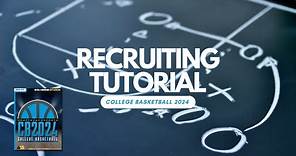 Draft Day Sports: College Basketball 2024 Recruiting Tutorial
