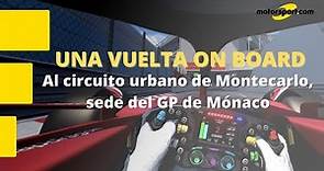 👀 Así es una vuelta al circuito urbano de MÓNACO con un F1 de 2022 💨