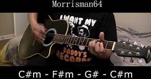 The MOODY BLUES - MELANCHOLY MAN - Guitar Chords Lesson