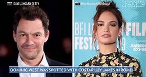 Dominic West Kisses Wife, Declares Their Marriage Is 'Strong' After Being Seen with Lily James