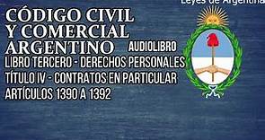 Artículos 1390 a 1392 - Código Civil y Comercial Argentino Audiolibro