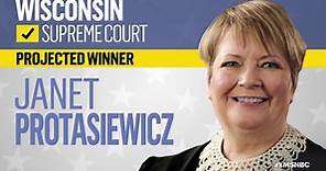 Janet Protasiewicz wins Wisconsin Supreme Court election, NBC News projects