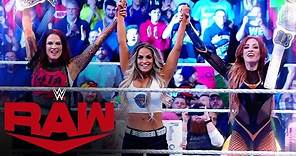 Trish Stratus helps Lita & Becky Lynch win the WWE Women’s Tag Team Titles: Raw, March 6, 2023