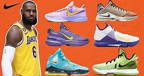 LeBron James Shoes 2003-2023