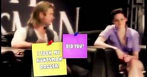 :: Chris Hemsworth & Kristen Stewart :: Where's My Huntsman? ::