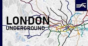 Evolution of the London Rapid Transit (Underground, Overground) 1863-2020 (animation)
