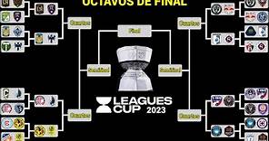 ASÍ se JUGARÁN los OCTAVOS DE FINAL en la LEAGUES CUP 2023