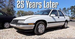 25 Years Later - The 1993 Chevrolet Corsica LT Review | Condition in 2018