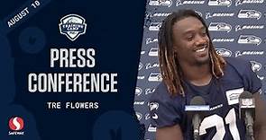 Tre Flowers Seahawks Training Camp Press Conference - August 10