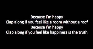 Pharrell Williams - Happy Lyrics