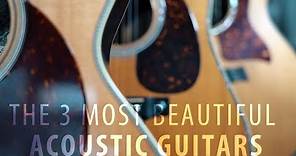 The 3 most beautiful guitars in the world!