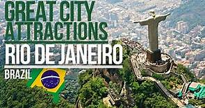 Rio De Janeiro tourist attractions (Visit the ICONIC highlights when visiting Rio de Janeiro) #rio