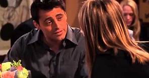 FRIENDS (08x12) the funniest scene, Joey and Rachel exchange their date moves