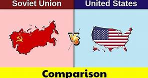 Soviet union vs United States | United States vs Soviet union comparison | USSR vs USA | Data Duck