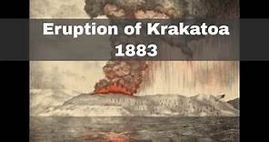 27th August 1883: The eruption of Krakatoa