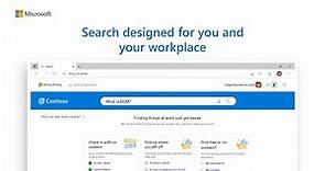 Microsoft Search | Find what you need at work with intelligent search results