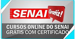 Conheça cursos online gratuitos do SENAI com certificado