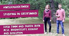 Studying in Greifswald - Biodiversity, Ecology and Evolution