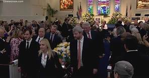 Funeral service held for Pat Robertson in Virginia Beach