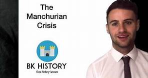 The Manchurian Crisis (Episode 5) - BK History - AQA Conflict and Tension 1918-39