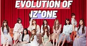 THE EVOLUTION OF IZ*ONE (아이즈원, アイズワン) | 2018 - 2021