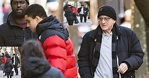 Robert De Niro Steps Out With Rarely Seen Son Elliot in New York City