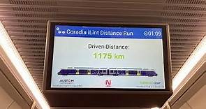 Alstom Coradia iLint distance run - highlights