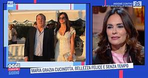 Maria Grazia Cucinotta bellezza felice e senza tempo - Oggi è un altro giorno 25/11/2020