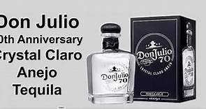 Don Julio 70 Tequila Anejo (Cristalino) Review Video
