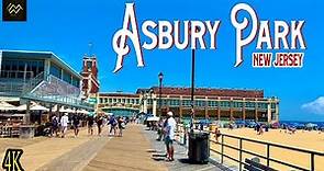 Asbury Park New Jersey Boardwalk 2023 [4K]