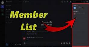 How To See Member List In A Discord Server