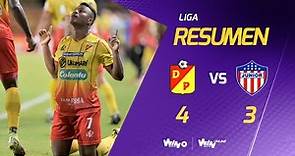 Pereira vs. Junior (Resumen y goles) | Liga BetPlay Dimayor 2022-2 | Cuadrangulares - Fecha 1