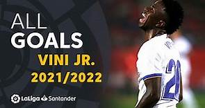 Todos los goles de Vini Jr. en LaLiga Santander 2021/2022