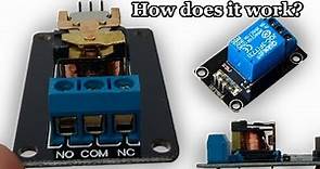 Inside of a SRD-05VDC-SL-C And How a Relay Works