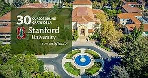 30 cursos gratis de Universidad de Stanford (con certificado)