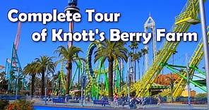 [HD] Complete Tour of Knott's Berry Farm - America's 1st Theme Park